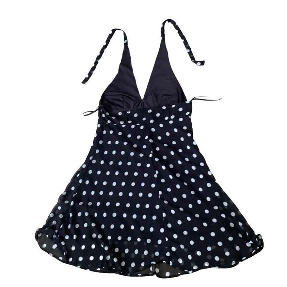 DCC Missy Halter 1950s Retro Classic Pinup Girl Rockabilly Style Polka Dot Swing - Picture 3 of 11
